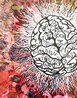 Inhabiting Time 2024 31x25 Mixed Media o Original Painting by Ed Kerns - 4 Inhabiting Time 2024 31x25 Mixed Media o Original Painting by Ed Kerns - 4