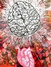 Inhabiting Time 2024 31x25 Mixed Media o Original Painting by Ed Kerns - 5 Inhabiting Time 2024 31x25 Mixed Media o Original Painting by Ed Kerns - 5