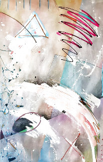 Midway Wind 2005 60x48 Original Painting - Lisa Kesler Midway Wind 2005 60x48 Original Painting - Lisa Kesler