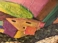Beautiful Duo 29x29 Original Painting by Alex Khomsky - 3 Beautiful Duo 29x29 Original Painting by Alex Khomsky - 3