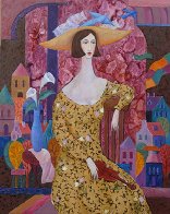 Violinist 2009 30x24 Original Painting by Alex Khomsky - 1 Violinist 2009 30x24 Original Painting by Alex Khomsky - 1