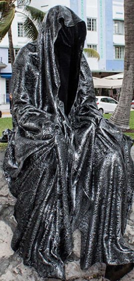 Guardian of Time Resin Sculpture 2014 59 in by Manfred Kielnhofer