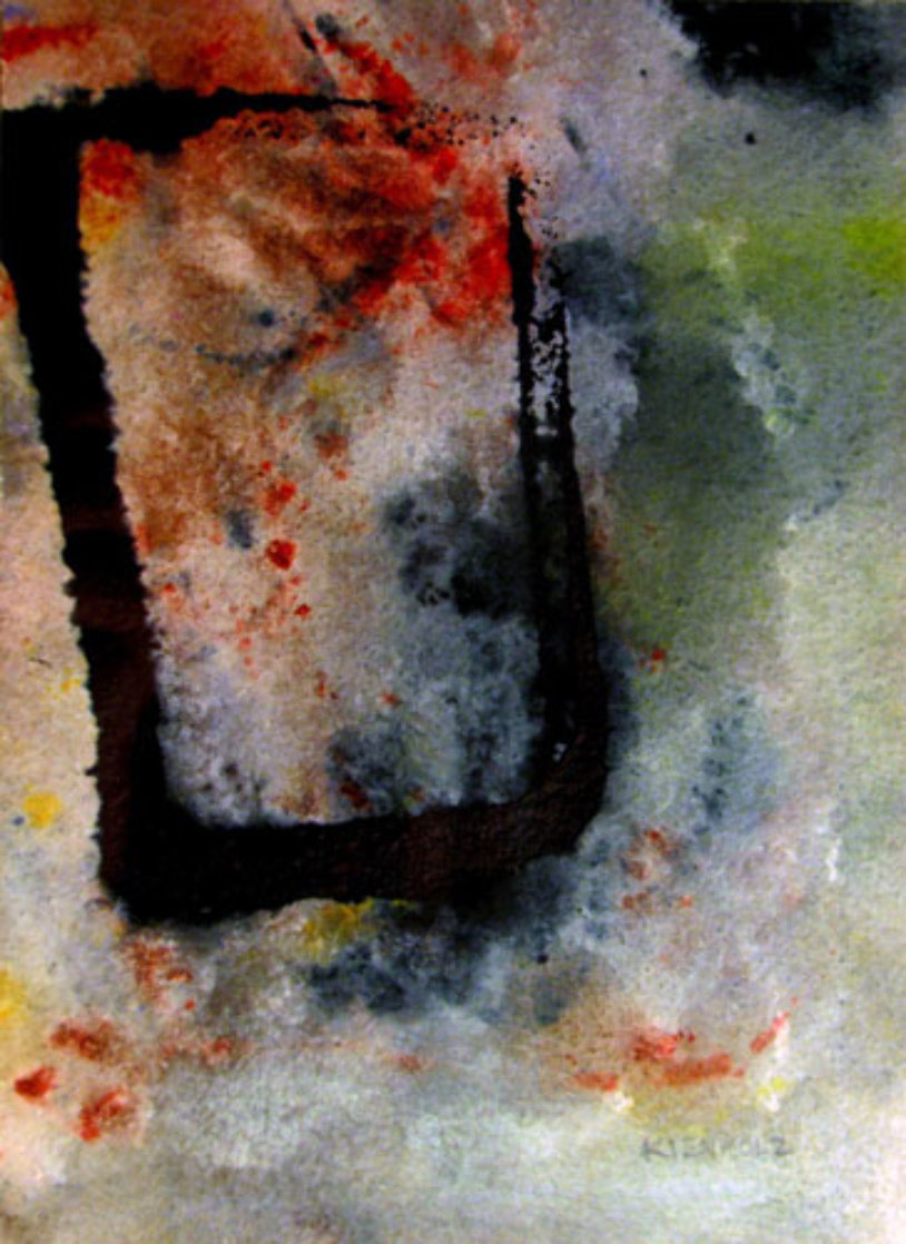 Untitled Abstract Watercolor 12x14 Watercolor by Edward Kienholz Untitled Abstract Watercolor 12x14 Watercolor by Edward Kienholz