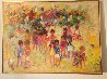 Carnival 1974 36x48 (Early) Original Painting by Mark King - 1 Carnival 1974 36x48 (Early) Original Painting by Mark King - 1