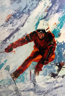 Down Hill Skier 1978 Limited Edition Print - Mark King