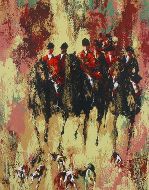 Fox Hunt Limited Edition Print by Mark King