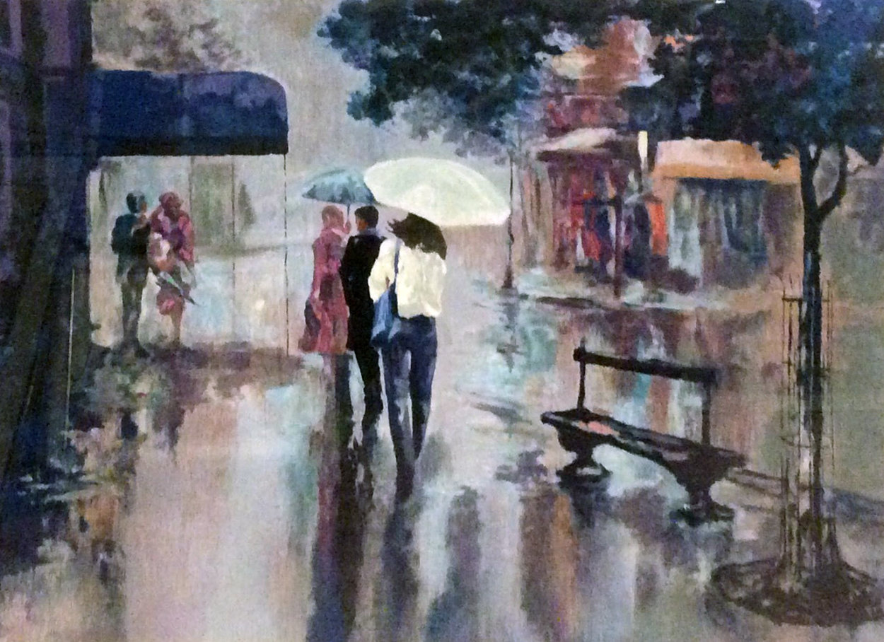 Rainy Day 1994 Limited Edition Print by Mark King Rainy Day 1994 Limited Edition Print by Mark King