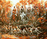 Autumn Hunt AP 1990 Limited Edition Print by Mark King - 0
