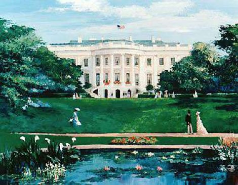 White House 1993 - Washington Limited Edition Print - Mark King