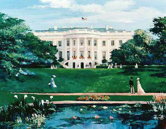 White House 1993 - Washington Limited Edition Print by Mark King