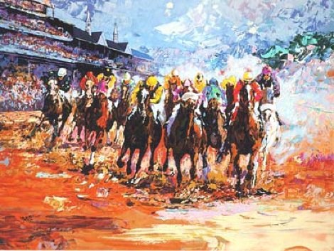 Kentucky Derby PP 1990  Huge Limited Edition Print - Mark King
