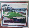 Cypress Point # 15 1988 32x40 Huge Limited Edition Print by Mark King - 1