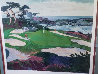 Cypress Point # 15 1988 32x40 Huge Limited Edition Print by Mark King - 2