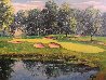 Mastering the 17th Hole - Golf Limited Edition Print by Mark King - 1