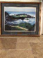 Fifteenth At Cypress Point 1994 Limited Edition Print by Mark King - 1 Fifteenth At Cypress Point 1994 Limited Edition Print by Mark King - 1