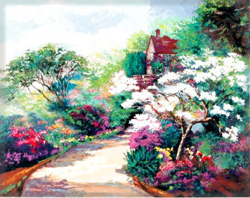 Spring Magnolia Blossom 1990 Limited Edition Print - Mark King Spring Magnolia Blossom 1990 Limited Edition Print - Mark King