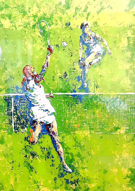 Tennis Players Limited Edition Print by Mark King