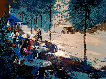 La Terrasse 1983 Limited Edition Print - Mark King La Terrasse 1983 Limited Edition Print - Mark King