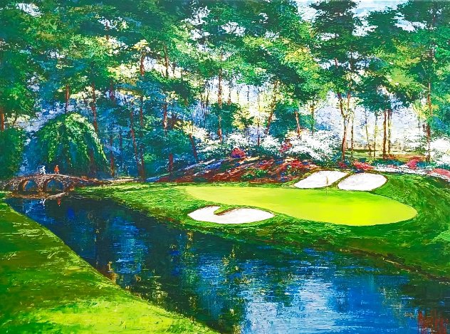 Augusta Landscape #13 1991 Serigraph 46x34 by Mark King