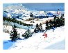 Vail Landscape HC 1995  - Colorado Limited Edition Print by Mark King - 1