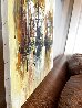 Untitled Cityscape 24x20 - Very Early Work - Paris, France Original Painting by Mark King - 5