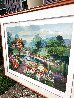 An English Water Garden 1991 - Huge Limited Edition Print by Mark King - 3