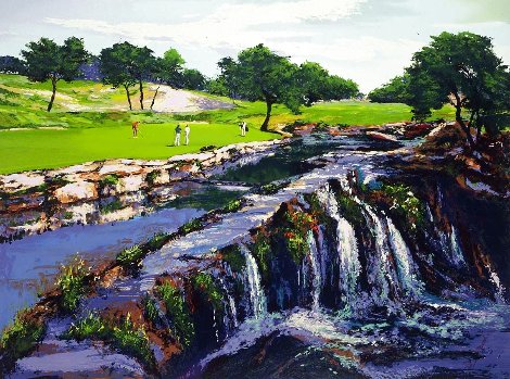 Hills of Lakeway 1991 - Texas - Golf Limited Edition Print - Mark King
