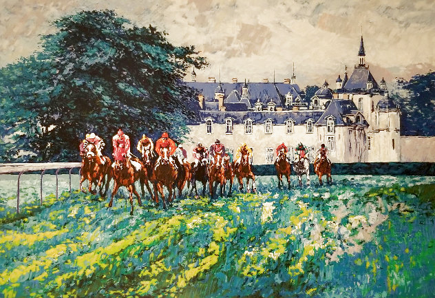 Chantilly Chateau - Huge - France Limited Edition Print by Mark King
