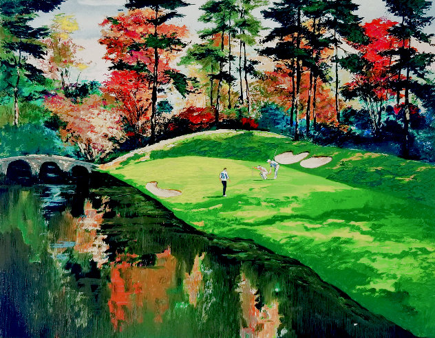 Augusta 16 - Georgia - Golf - Masters Limited Edition Print by Mark King