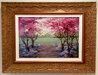 Cherry Orchard Stroll 2014 - Framed Embellished Giclee on Canvas Limited Edition Print by Mark King - 1