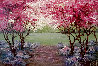 Cherry Orchard Stroll 2014 Embellished Limited Edition Print by Mark King - 0