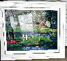 DeSoto Springs Pond HC 1989 - Huge - Arkansas Limited Edition Print by Mark King - 1