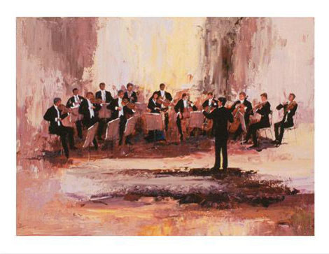 Concert Ensemble 2009 Limited Edition Print - Mark King