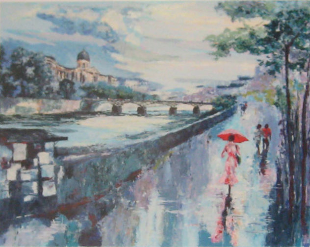 Pont Des Arts Limited Edition Print by Mark King