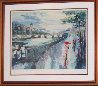 Pont Des Arts Limited Edition Print by Mark King - 4