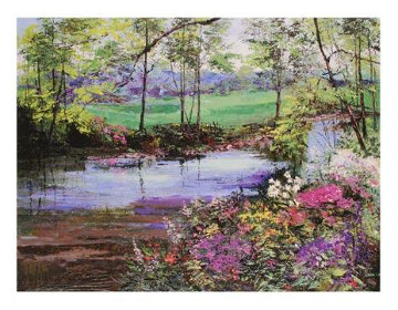 Landscape with Flowers AP Limited Edition Print - Mark King Landscape with Flowers AP Limited Edition Print - Mark King