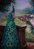 Peacock Glory 2007 47x33 Super Huge Original Painting by Mark King - 0 Peacock Glory 2007 47x33 Super Huge Original Painting by Mark King - 0