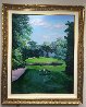 Bel Aire Country Club Hole #3 2002 72x60 - Huge Mural Size - Los Angeles California Original Painting by Mark King - 1