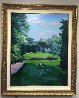 Bel Aire Country Club Hole #3 2002 California 72 x 60 Original Painting by Mark King - 3 Bel Aire Country Club Hole #3 2002 California 72 x 60 Original Painting by Mark King - 3