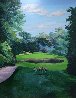 Bel Aire Country Club Hole #3 2002 72x60 - Huge Mural Size - Los Angeles California Original Painting by Mark King - 0