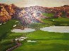 Wolf Creek Golf Course #1, #8 and #9 Holes 2008 36x46 - Huge - Utah Original Painting by Mark King - 3