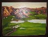 Wolf Creek Golf Course #1, #8 and #9 Holes 2008 36x46 - Huge - Utah Original Painting by Mark King - 1