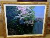 Memories of Paris 48x60 Original Painting by Mark King - 2 Memories of Paris 48x60 Original Painting by Mark King - 2