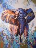 Tembo 1997 45x33 Huge Limited Edition Print by Mark King - 0
