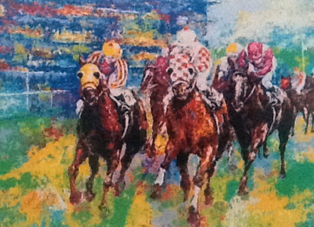 Home Stretch 1976 Limited Edition Print by Mark King Home Stretch 1976 Limited Edition Print by Mark King