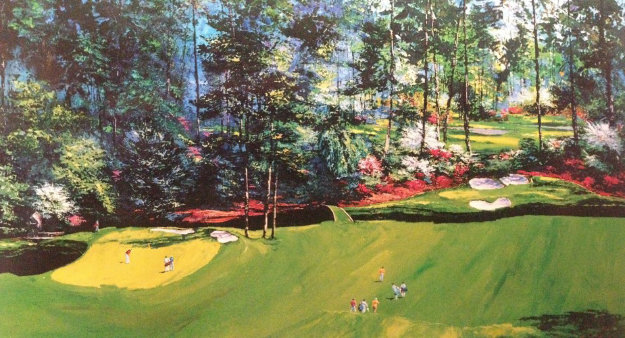 Morning Splendor (Golf) 1990 by Mark King - For Sale on Art Brokerage