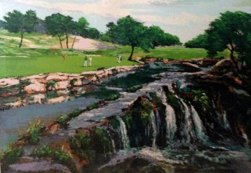Hills of Lakeway, Austin Texas (Golf) 1991 Limited Edition Print - Mark King Hills of Lakeway, Austin Texas (Golf) 1991 Limited Edition Print - Mark King