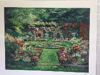 Summer Rose Garden 1990 Limited Edition Print by Mark King - 1 Summer Rose Garden 1990 Limited Edition Print by Mark King - 1
