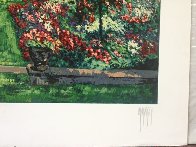 Summer Rose Garden 1990 Limited Edition Print by Mark King - 2 Summer Rose Garden 1990 Limited Edition Print by Mark King - 2