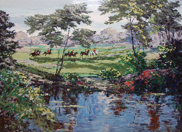 Morning Hunt 1991 Limited Edition Print by Mark King Morning Hunt 1991 Limited Edition Print by Mark King